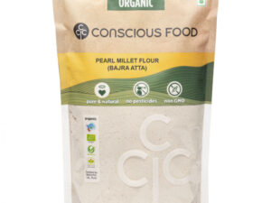 Conscious Food Pearl Millet Flour (Bajra Atta) - 500 Gm