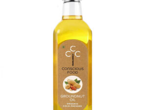 Conscious Food Cold Pressed Groundnut Oil - 1 Ltr