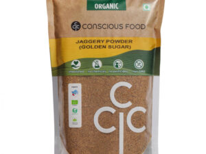 Conscious Food Golden Sugar Jaggery Powder - 500 Gm