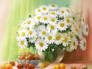 OhhSome Flower Seeds : Saamandi- Chrysanthemum White Fl...