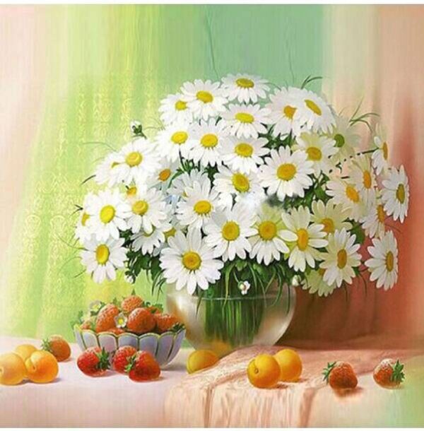 OhhSome Flower Seeds : Saamandi- Chrysanthemum White Fl...