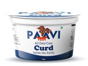 PAAVI A2 Desi Cow Curd 200 Gm
