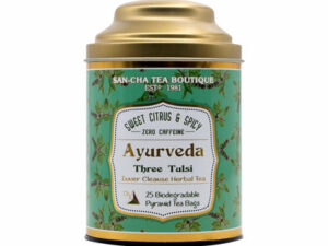 Ayurveda Three Tulsi: Caffeine Free Herbal Tea