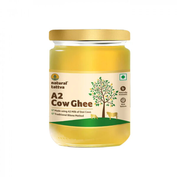 Natural Tattva A2 Cow Ghee - 500 Ml
