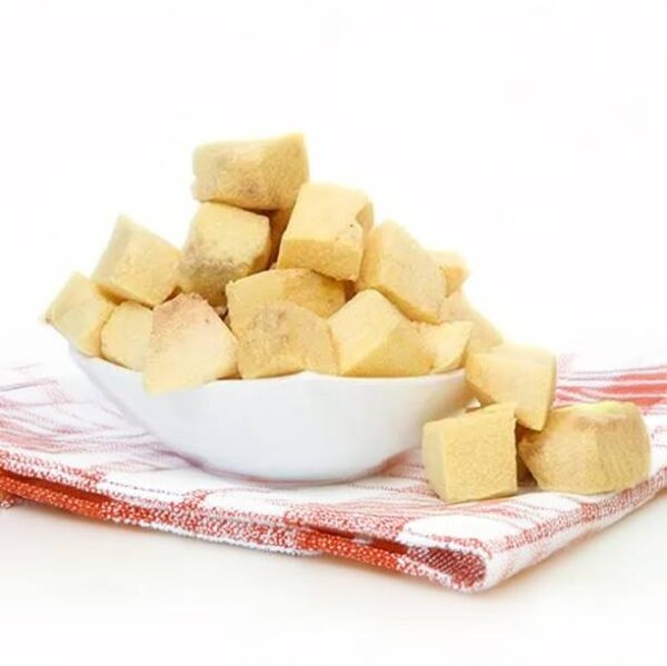 Yam Cubes Cut