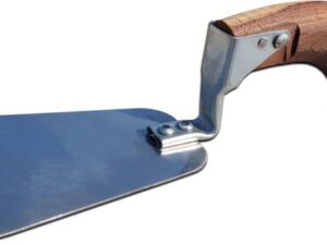 TADSO-LID Stainless Steel With Wooden Handel Khurpa Gar...