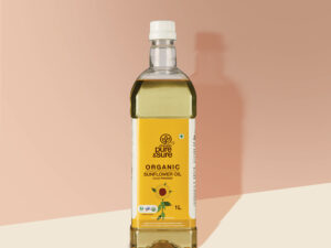 Pure & Sure Organic Sunflower Oil - 1 Ltr