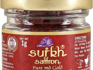 SURKH Saffron - 1 Grams - Premium Pack - 100% Pure I Na...