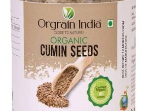 Orgrain India Certified Organic Cumin/Jeera Seeds Whole...