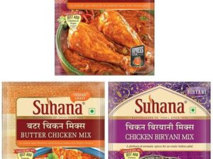 SUHANA Non Veg Combo - Chicken Gravy Mix 80g x 1, Butte...