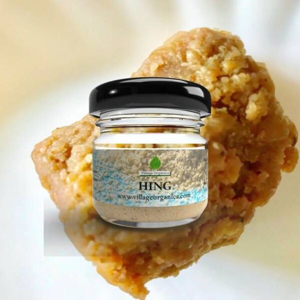 Village Organica Unadulterated Hing | Asafoetida |No Ad...