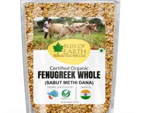 Bliss of Earth Certified Organic Fenugreek seed (Sabut ...
