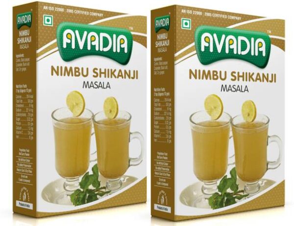 AVADIA NIMBU SHIKANJI MASALA | SPICE BLEND MIX | 100 g ...