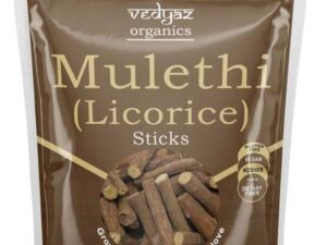 Vedyaz Organic Organic Mulethi Stick For Eating- 100gm ...