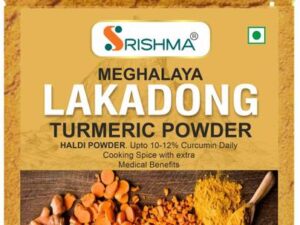 Srishma High Curcumin Certified Organic Lakadong Turmer...
