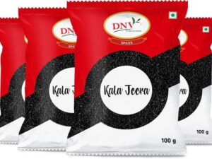 DNV Natural Black Cumin Seeds Whole Kala Jeera 100gm, P...