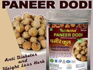 NutrActive Organic PANEER DODI PHOOL - Paneer doda 200 ...