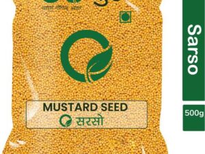 Goshudh Premium Quality Sarson (Mustard Seeds)-500gm (P...
