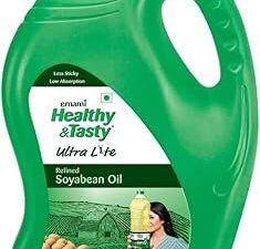Emami Healthy & Tasty Ultra Lite Refined Soyabean Oil 4.12kg Jar