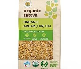 Organic Tattva Toor Dal, 1kg