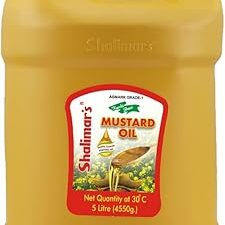 SHALIMARS Kachhi Ghani Mustard Oil (5 LTR)