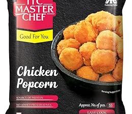 ITC MASTER CHEF Chicken Popcorn, Non-Veg Frozen Snack, Ready to Cook, 500g