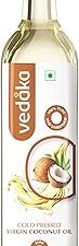 Amazon Brand - Vedaka Cold Pressed Virgin Coconut Oil | 500 Ml Bottle | 100% Pure | Effective with Good Smell