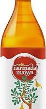 Narmada Maiyya Wood Pressed Black Mustard Oil - 500ml (Cold Pressed, Extracted on Wooden Churner) | 100% Natural, Chemical-Free | Rich in Omega-3, Perfect for Cooking, Hair & Skin Care | Pure Mustard Oil in Plastic Bottle