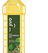 JIVO Cooking Edible Soyabean Oil 1 Ltr (Pack of 1)