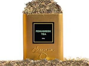 CHAYAM Fenugreek Herbal Tea | 100g Caffeine-Free Infusion for Digestion, Gut Health & Lactation Support | Fennel, Cumin, Ajwain, Licorice | Premium Gift Tin | Made in India