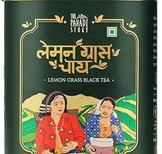 THE PAHADI STORY Lemon Grass Tea 175Gm ? 100% Natural Premium Assam Tea With Lemon Grass Leaves Daily Use Gavti Chaha Patti , 175 grams