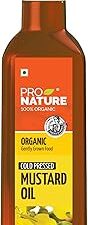 Pro Nature Organic Cold Pressed Mustard Oil 1 Liter