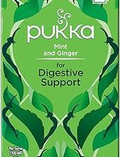 Pukka Mint and Ginger for Digestive Support I Herbal Infusion I 25 infusion tea bags