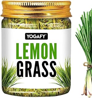 YOGAFY - Lemongrass Herbal Tea Leave || Boost Metabolism Used For Detox |100 Grams - 50 Cups