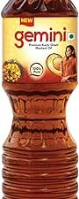 Gemini Premium Kachi Ghani Mustard Oil Bottle,1L
