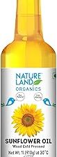 Natureland Organics Sunflower Oil 1 Ltr - Cold Pressed