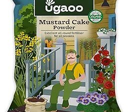 UGAOO Mustard Oil Cake Powder for Healthy Plants And Soil - 1 Kg