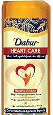 Dabur Heart Care Oil - 1 Ltr bottle | Heart Healthy cooking oil infused with Arjuna | Rice Bran Oil, Flaxseed oil & Sesame oil | Goodness of MUFA, PUFA and Oryzanol