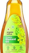 Organic Tattva, Organic Cold Pressed/Unrefined Mustard/Sarso Cooking Oil (1L)