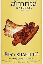 Amrita Naturals Hridya Shakti Herbal Tea for Boosting Weight Management Blend Relaxation and Digestive Aid, 500gram