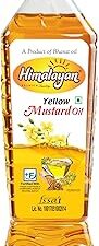 Himalayan Yellow Mustard Oil (Fortified with vitamin A and D), 1 Litre