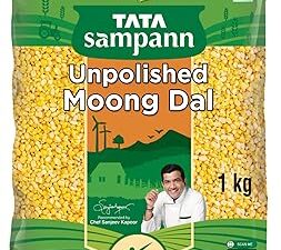 Tata Sampann Unpolished Moong Dal (Split), 1Kg