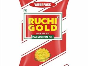 Ruchi Gold Palmolein Oil for Cooking, Frying, Every Day Use, Edible Oil, 850 gm/870 gm/ 893gm