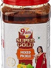 9AM Super Gold Mixed Pickle 900g – Spicy & Tangy Blend of Traditional Indian Pickles