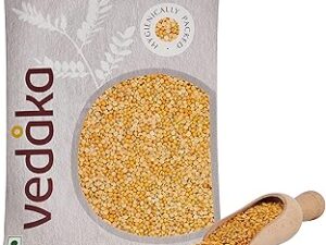Amazon Brand - Vedaka Unpolished Toor Dal | 5 Kg | Popular Toor Dal | Naturally Rich Source of Protein | Naturally Cholesterol Free