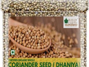 Bliss of Earth 250GM Certified Organic Coriander Seeds ...