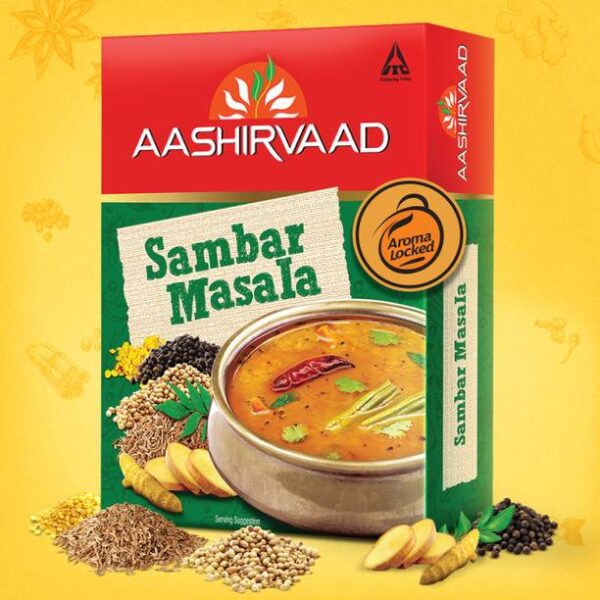 AASHIRVAAD Sambar Masala,Blended Spice for Authentic Ta...